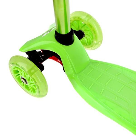 HLB06 hulajnoga trójkołowa dziecięca green nils extreme