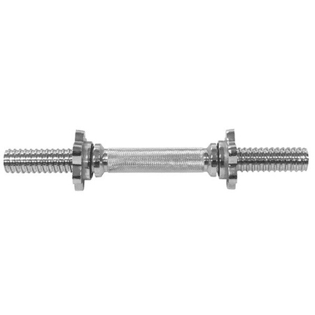 Hantel / hantla / gryf prosty GPR 35cm / 30mm gwintowany HMS