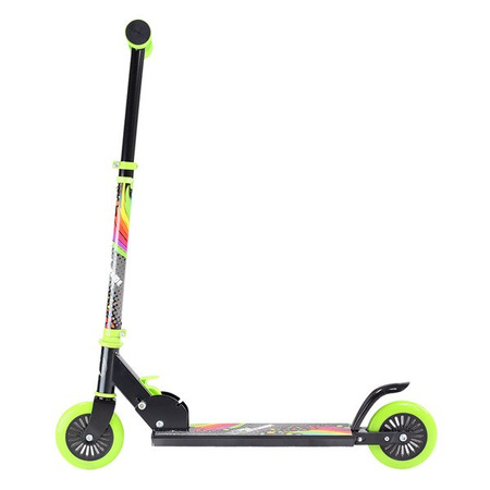 Hulajnoga Nils Extreme HC031 BLACK / GREEN KÓŁKA 200MM NA ŁOŻYSKACH