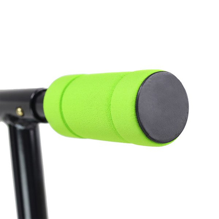 Hulajnoga Nils Extreme HC031 BLACK / GREEN KÓŁKA 200MM NA ŁOŻYSKACH