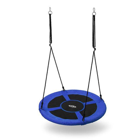 Huśtawka bocianie gniazdo śr.100cm niebieska NB5031 Nils Camp