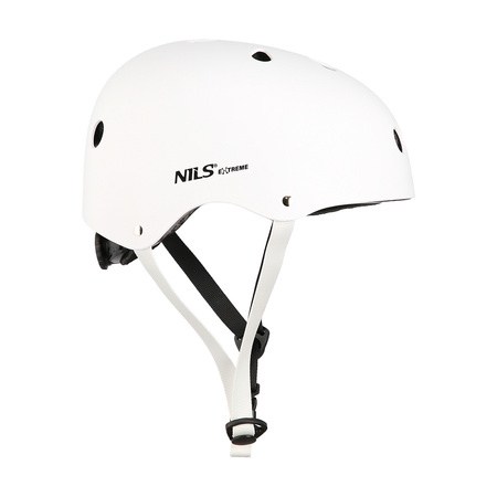 Kask biały rozmiar XS Nils Extreme MTW001