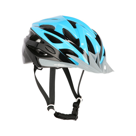 Kask na rower rolki niebiesko-czarny rozmiar S Nils Extreme MTW210