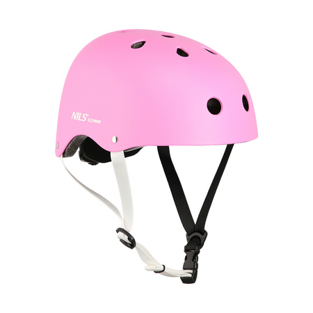 Kask różowy rozmiar S Nils Extreme MTW001