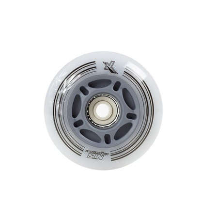 Kółka BIAŁE LED 4 SZT. PU 70X24 82A