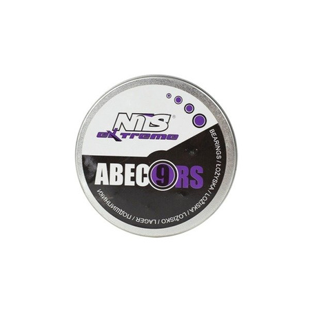 ŁOŻYSKA ABEC-9 RS PURPUROWY CARBON (8szt.) Nils Extreme