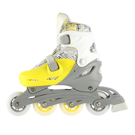Łyżworolki 4w1 NH18331 Nils Extreme limonkowe roz. S