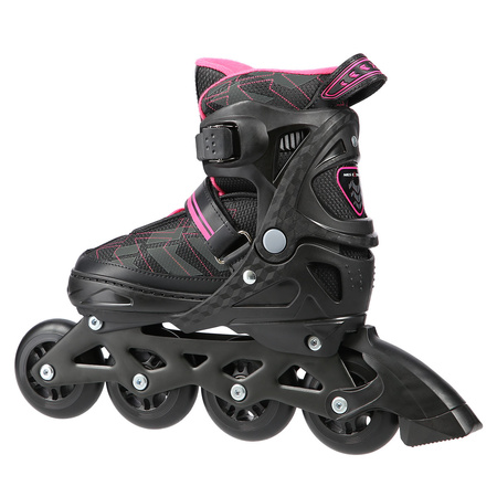 Łyżworolki NA11002 Nils Extreme czarno-fioletowe roz. S