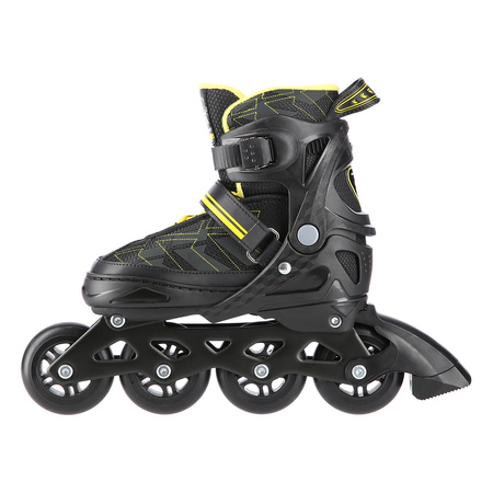 Łyżworolki NA11002 Nils Extreme czarno-żółte roz. S