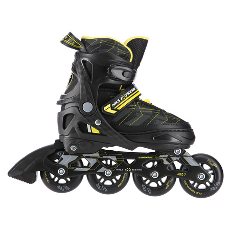 Łyżworolki NA11002 Nils Extreme czarno-żółte roz. S