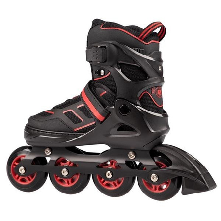 Łyżworolki NA14174A czarno-czerwone Nils Extreme rozmiar S