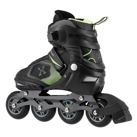 Łyżworolki NA9080 czarno-zielone Nils Extreme rozmiar L