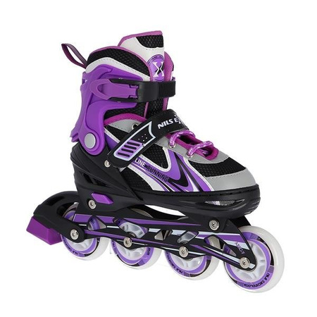 Łyżwy/rolki 2w1 NF18188A violet s-l nils extreme