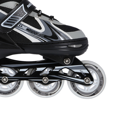 Łyżwy/rolki 2w1 NH18188A szare Nils Extreme L