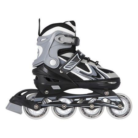 Łyżwy/rolki 2w1 NH8188A grey s-l nils extreme