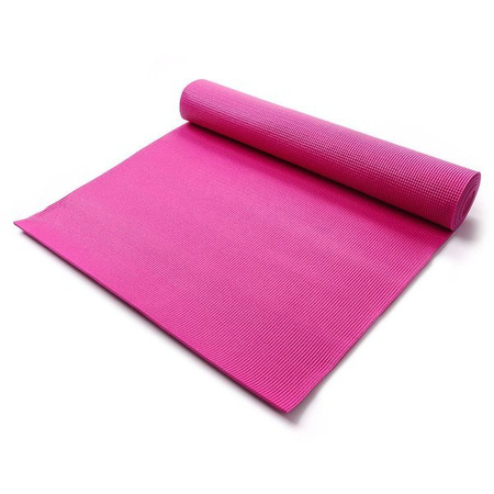 Mata fitness do ćwiczeń 5mm meteor różowa