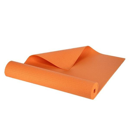 Mata fitness pomarańczowa PVC YM02 One Fitness