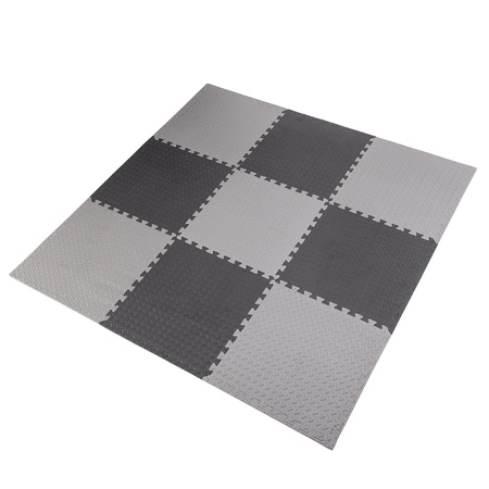 Mata puzzle 9 elementów l.gray MP12