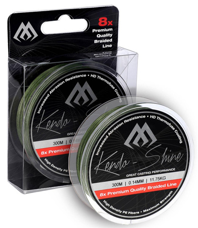 PLECIONKA - KENDO SHINE - 0.16mm/13.84kg/300m - ZIELONA - op.1szp.