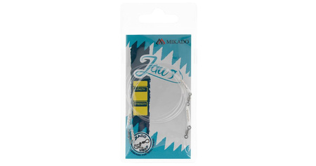PRZYPON FLUOROCARBONOWY - JAWS LIGHT 25cm/8kg - op.2szt.