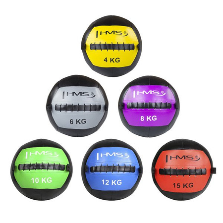 Piłka lekarska wall ball 8kg WLB HMS