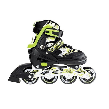 ROLKI NJ3012 A ŁYŻWOROLKI NILS EXTREME ZIELONE S M L