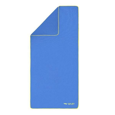 SRF01 ręcznik frotte d.blue-green 160x80 cm spurt