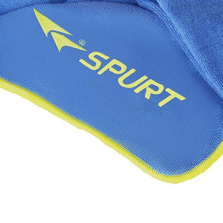 SRF01 ręcznik frotte d.blue-green 160x80 cm spurt