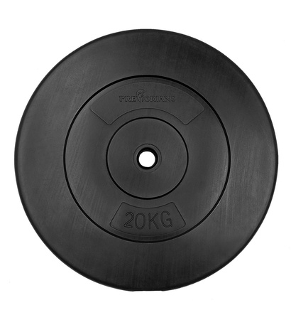Talerz 20 kg, krążek, obciążenie