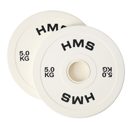 Talerz Obciążenie olimpijskie 2x5kg ułamkowe CBRS50 HMS