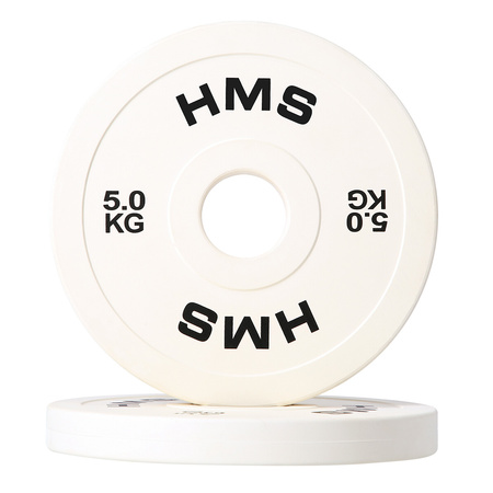 Talerz Obciążenie olimpijskie 2x5kg ułamkowe CBRS50 HMS