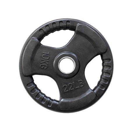 Talerz Olimpijski TOK 10 obciążenie 10kg krążek HMS 51mm