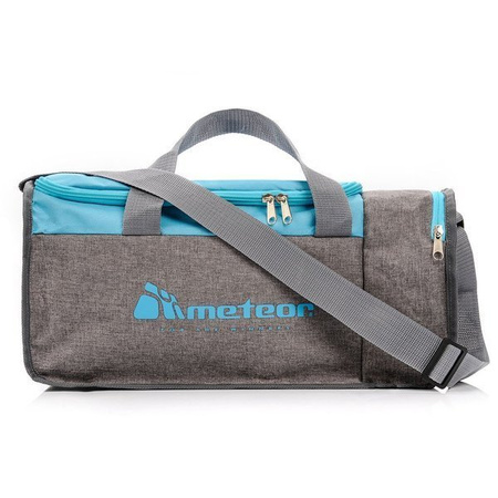 Torba fitness meteor nepr 20L niebieski/szary melanż