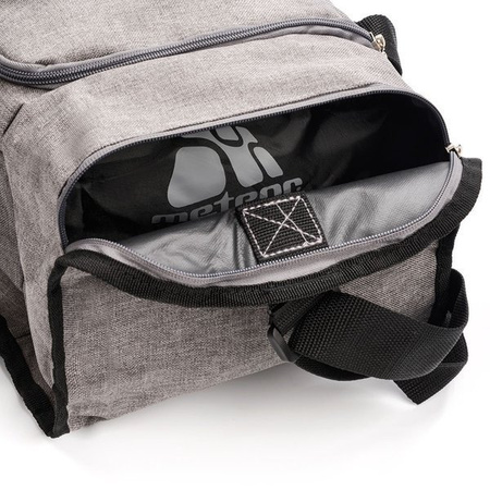 Torba fitness meteor nepr 20L szary melanż/czarny