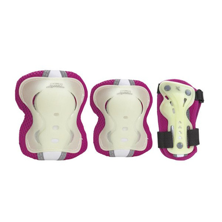 ZESTAW OCHRANIACZY FLUOR NILS EXTREME OCHRANIACZE H736 PINK S M L