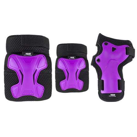 ZESTAW OCHRANIACZY NILS EXTREME OCHRANIACZE H512 fioletowe S M L XL