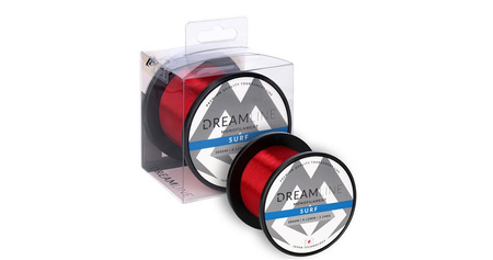 ŻYŁKA - DREAMLINE SURF - 0.16mm/3.36kg/3000m - CZERWONA - op.1szp.