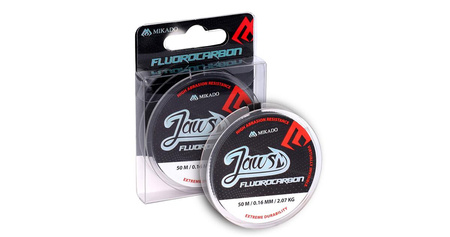 ŻYŁKA - FLUOROCARBON JAWS 0.14mm/1.57kg/50m - op.1szp.