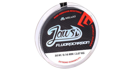 ŻYŁKA - FLUOROCARBON JAWS 0.22mm/4.31kg/50m - op.1szp.