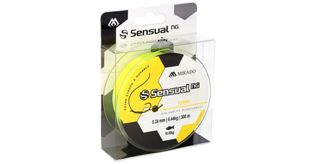 ŻYŁKA - SENSUAL N.G. CARP 0.35mm/23kg/300m - ŻÓŁTA - op.1szp.