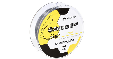 ŻYŁKA - SENSUAL N.G. CARP 0.40mm/26.5kg/300m - TRANSPARENTNA - op.1szp.