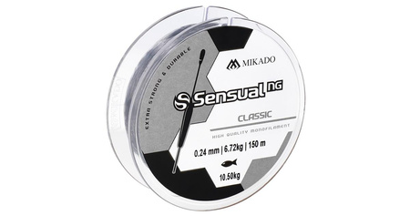 ŻYŁKA - SENSUAL N.G. CLASSIC 0.10mm/2kg/150m - TRANSPARENTNA - op.1szp.