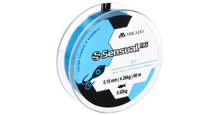 ŻYŁKA - SENSUAL N.G. ICE 0.18mm/6.5kg/60m - NIEBIESKA - op.1szp.