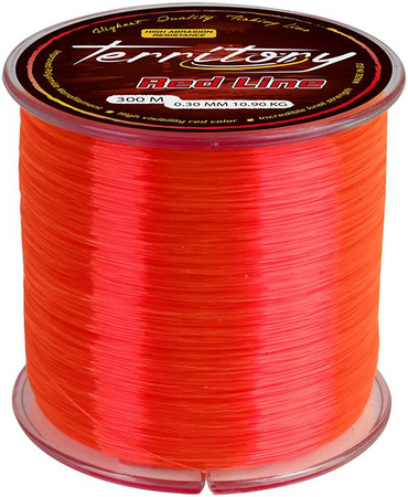 ŻYŁKA - TERRITORY RED - 0.40mm/13.80kg/300m - op.1szp.