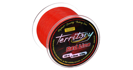 ŻYŁKA - TERRITORY RED - 0.40mm/13.80kg/300m - op.1szp.