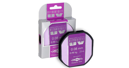 ŻYŁKA - ULTRAVIOLET - 0.08mm/0.98kg/25m - op.1szp.