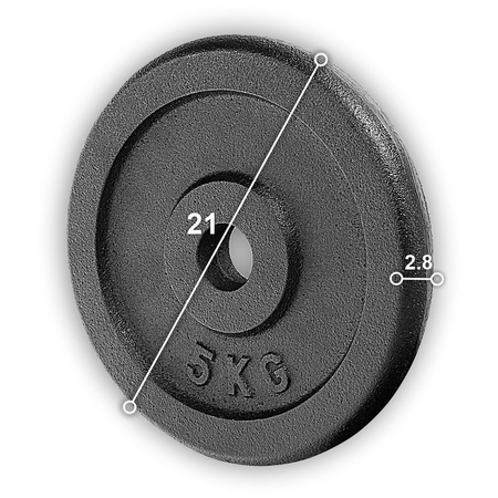 Zestaw do ćwiczeń żeliwny 195kg z ławką treningową PH 20C - ławka, sztanga, gryf łamany, obciążenia żeliwne , hantle