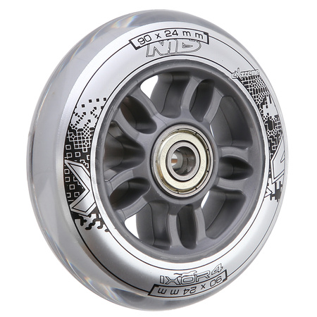 Zestaw pu 90x24 82A przezroczyste (4 szt.) + abec-7 chrome (8 szt.) nils extreme