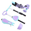 HLB07 hulajnoga dziecięca 4w1 black-mint-purple nils fun