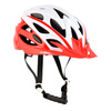 Kask na rower rolki biało-czerwony rozmiar M Nils Extreme MTW210